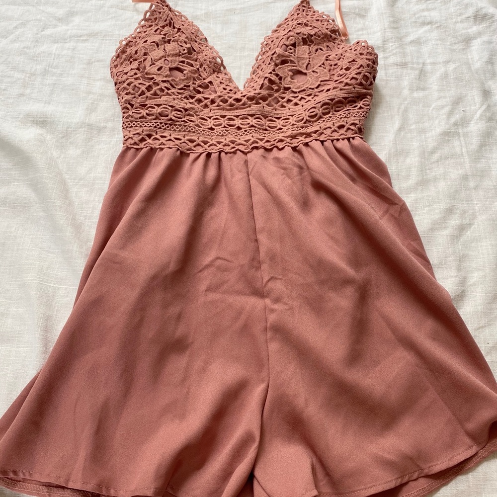 Altar’d State Pink Romper